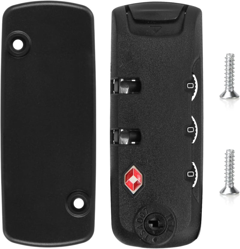 Ech.Apr 2-Pack TSA Locks for Luggage, Luggage Locks TSA Approved, Small Travel Combination Lock for Luggage Bag Backpack Baggage Suitcase, Black EA345W - Image 4